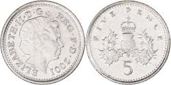 World Coins - Coin, Great Britain, 5 Pence, 2001
