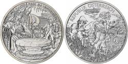 World Coins - Austria, 10 Euro, Charlemagne in the Untersberg, Proof, 2010, Vienna, Silver