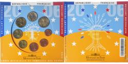 World Coins - France, Coffret 1c. à 2€, 2006, Monnaie de Paris, BU,