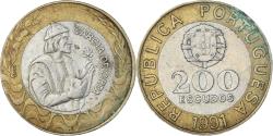 World Coins - Coin, Portugal, 200 Escudos, 1991
