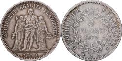 World Coins - France, 5 Francs, Hercule, 1873, Paris, Silver, , Gadoury:745a