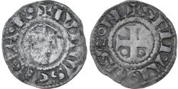 World Coins - France, Berry, Comté de Sancerre, Étienne Ier, Denier, 1152-1191, Sancerre