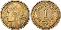 World Coins - Coin, France, Morlon, Franc, 1931, , Aluminum-Bronze, KM:885