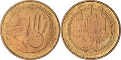 World Coins - Coin, San Marino, 20 Lire, 1977, Rome, , Aluminum-Bronze, KM:67