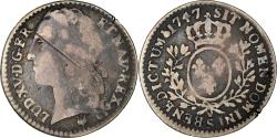 World Coins - Coin, France, Louis XV, 1/10 Écu au bandeau, 1747, Reims, , Silver