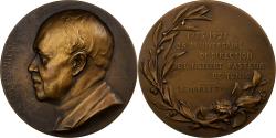 World Coins - France, Medal, Charles Nicolle, Institut Pasteur de Tunis, Bronze, Maillart