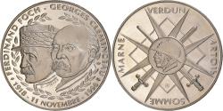 World Coins - France, Medal, Première Guerre Mondiale, Somme-Marne-Verdun-Artois