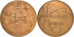 World Coins - France, Medal, Centre National des Graveurs, Sculpteurs, Arts & Culture, 1968