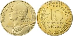 World Coins - Coin, France, Marianne, 10 Centimes, 1978, Paris, , Aluminum-Bronze