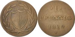 World Coins - Coin, German States, FRANKFURT AM MAIN, Pfennig, 1819, , Copper, KM:Tn6