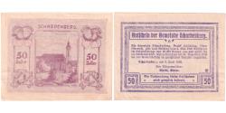 World Coins - Austria, Schardenberg, 50 Heller, 1920-12-31, UNC(63)
