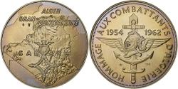 World Coins - France, Medal, Hommage aux Combattants d'Algérie, Copper-nickel,
