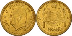 World Coins - Coin, Monaco, Louis II, Franc, 1943, , Aluminum-Bronze, KM:120A