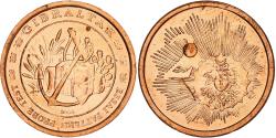 World Coins - Gibraltar, 2 Euro Cent, Fantasy euro patterns, Essai-Trial, Proof, 2004, Copper