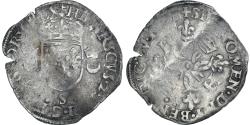 World Coins - Coin, France, Henri II, Douzain aux croissants, Uncertain date, Troyes