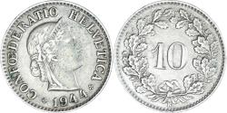 World Coins - Coin, Switzerland, 10 Rappen, 1944, Bern, , Copper-nickel, KM:27