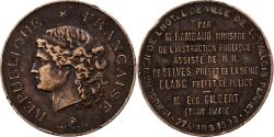 World Coins - France, Medal, Inauguration de l'Hôtel de Ville de Levallois-Perret, 1898, MDP