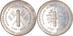 World Coins - France, Medal, Bicentenaire de la Révolution Française, History, 1989