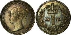 World Coins - Coin, Great Britain, Victoria, Penny, 1881, , Silver, KM:727