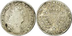 World Coins - Coin, France, Louis XIV, 1/4 Écu aux 3 couronnes, 1/4 Ecu, 1713, Lille