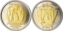 World Coins - France, 200 Francs, Pingouin, 2011, Iles Saint-Paul et Nouvelle Amsterdam
