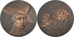 World Coins - France, Medal, Thomas Gainsborough, 1967, MDP, Bronze, Flourat,