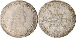 World Coins - France, Louis XIV, Écu de Béarn aux 8 L, 1705, Pau, Reformed, Pedigree