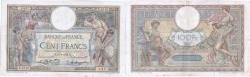 World Coins - Banknote, France, 100 Francs, 100 F 1908-1939 ''Luc Olivier Merson'', 1922