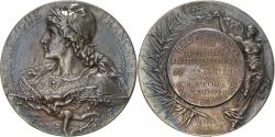World Coins - France, Medal, Inauguration des édifices communaux, Suresnes, 1897, Silver