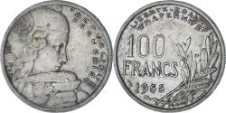 World Coins - France, Cochet, 100 Francs, 1955, Beaumont le Roger, , Copper-nickel