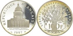 World Coins - Coin, France, Panthéon, 100 Francs, 1997, Paris, Proof / BE, , Silver
