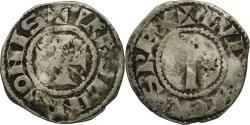 World Coins - Coin, France, Denarius, 1150-1200, Langres, , Silver, Boudeau:1723