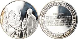 World Coins - France, Medal, Les Présidents de la République, René Coty, , Silver