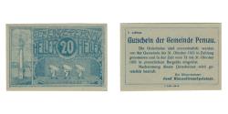 World Coins - Banknote, Austria, Pernau O.Ö. Gemeinde, 20 Heller, Texte, 1920, 1920-10-31