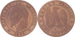 World Coins - Coin, France, Napoleon III, 5 Centimes, 1862, Paris, , Bronze