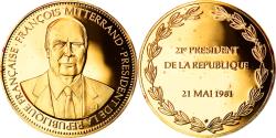 World Coins - France, Medal, François Mitterrand, 21ème Président de la République