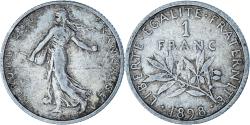 World Coins - Coin, France, 1 Franc, 1898, Paris, , Silver, Gadoury:467