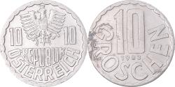 World Coins - Coin, Austria, 10 Groschen, 1983, Vienna, , Aluminum, KM:2878
