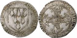 World Coins - Duchy of Brittany, François II, Gros à l'écu, 1458-1488, Rennes, Silver