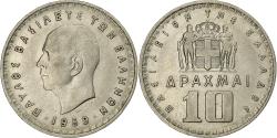 World Coins - Greece, Paul I, 10 Drachmai, 1959, Nickel, , KM:84