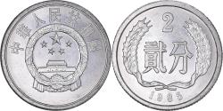 World Coins - Coin, CHINA, PEOPLE'S REPUBLIC, 2 Fen, 1985