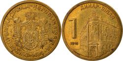 World Coins - Coin, Serbia, Dinar, 2010, , Copper Plated Steel, KM:48
