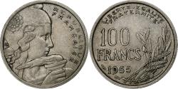 World Coins - France, 100 Francs, Cochet, 1955, Paris, Copper-nickel, , Gadoury:897