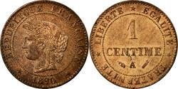 World Coins - Coin, France, Cérès, Centime, 1890, Paris, , Bronze, Gadoury:88