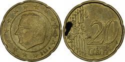 World Coins - Belgium, Albert II, 20 Euro Cent, 2004, Brussels, Brass, , KM:228