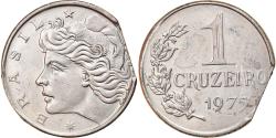 World Coins - Coin, Brazil, Cruzeiro, 1975, Error straight clip, , Copper-nickel