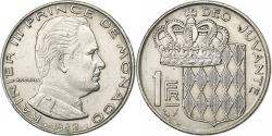 World Coins - Monaco, Rainier III, Franc, 1982, Nickel, , Gadoury:MC 150, KM:140