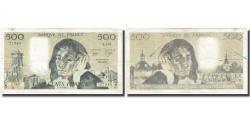 World Coins - France, 500 Francs, Pascal, 1982, 1982-08-05, VF(20-25), Fayette:71.27, KM:156e