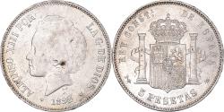 World Coins - Coin, Spain, Alfonso XIII, 5 Pesetas, 1892, Madrid, , Silver, KM:700