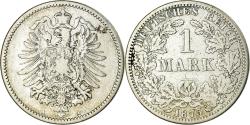 World Coins - Coin, GERMANY - EMPIRE, Wilhelm I, Mark, 1875, Berlin, , Silver, KM:7